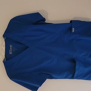 Grey's anatomy royal blue scrubs. Medium